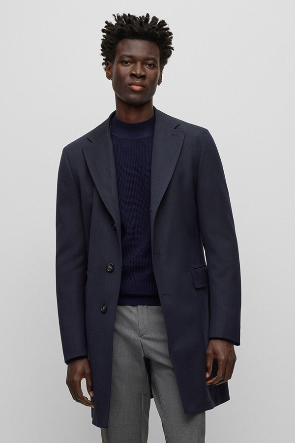 ΠΑΛΤΟ BOSS - 404 ΜΠΛΕ